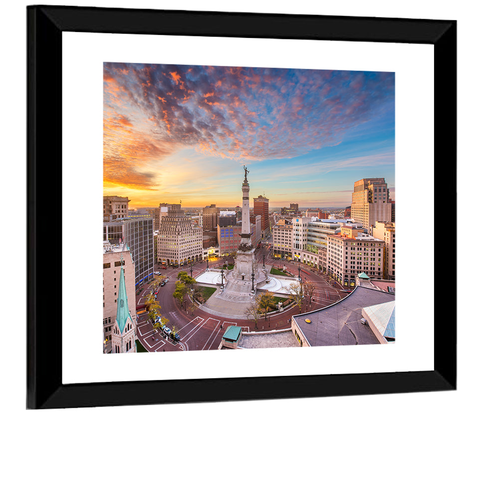 Indianapolis Downtown Wall Art