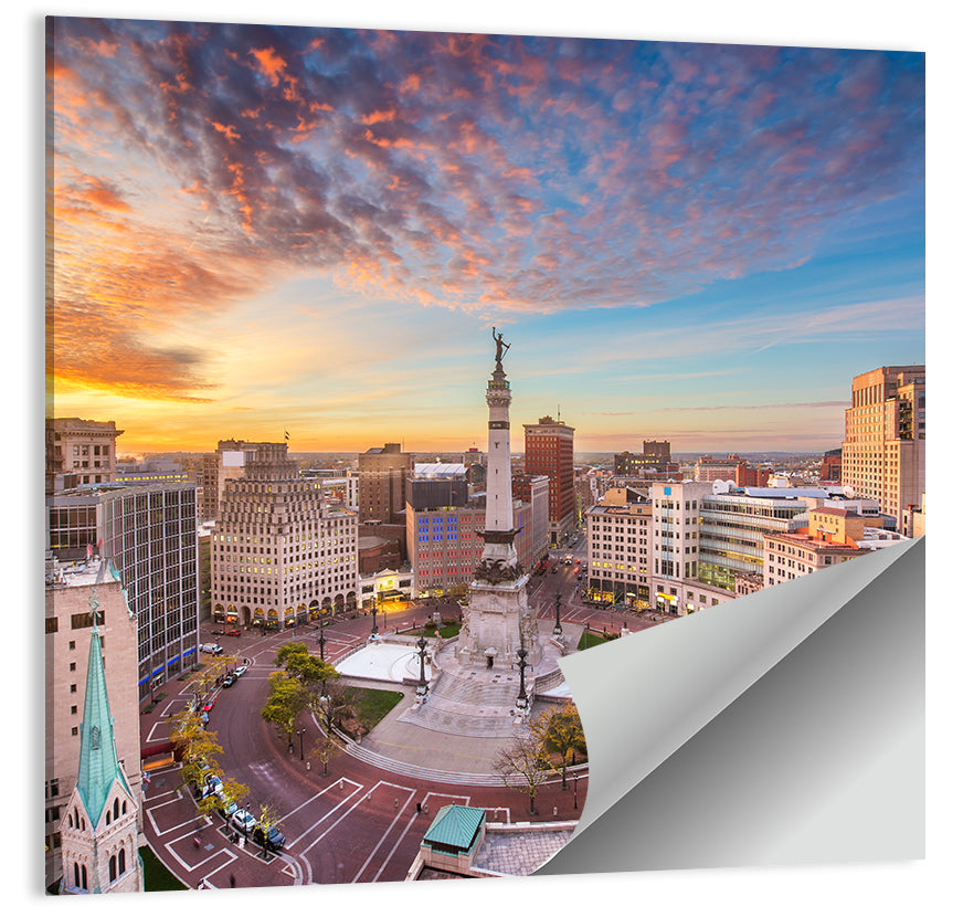 Indianapolis Downtown Wall Art