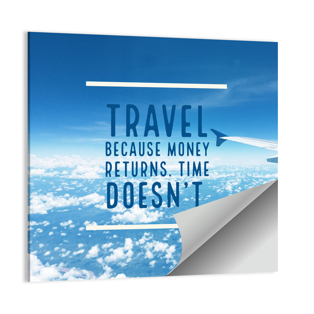 Travel Inspirational Quote Wall Art