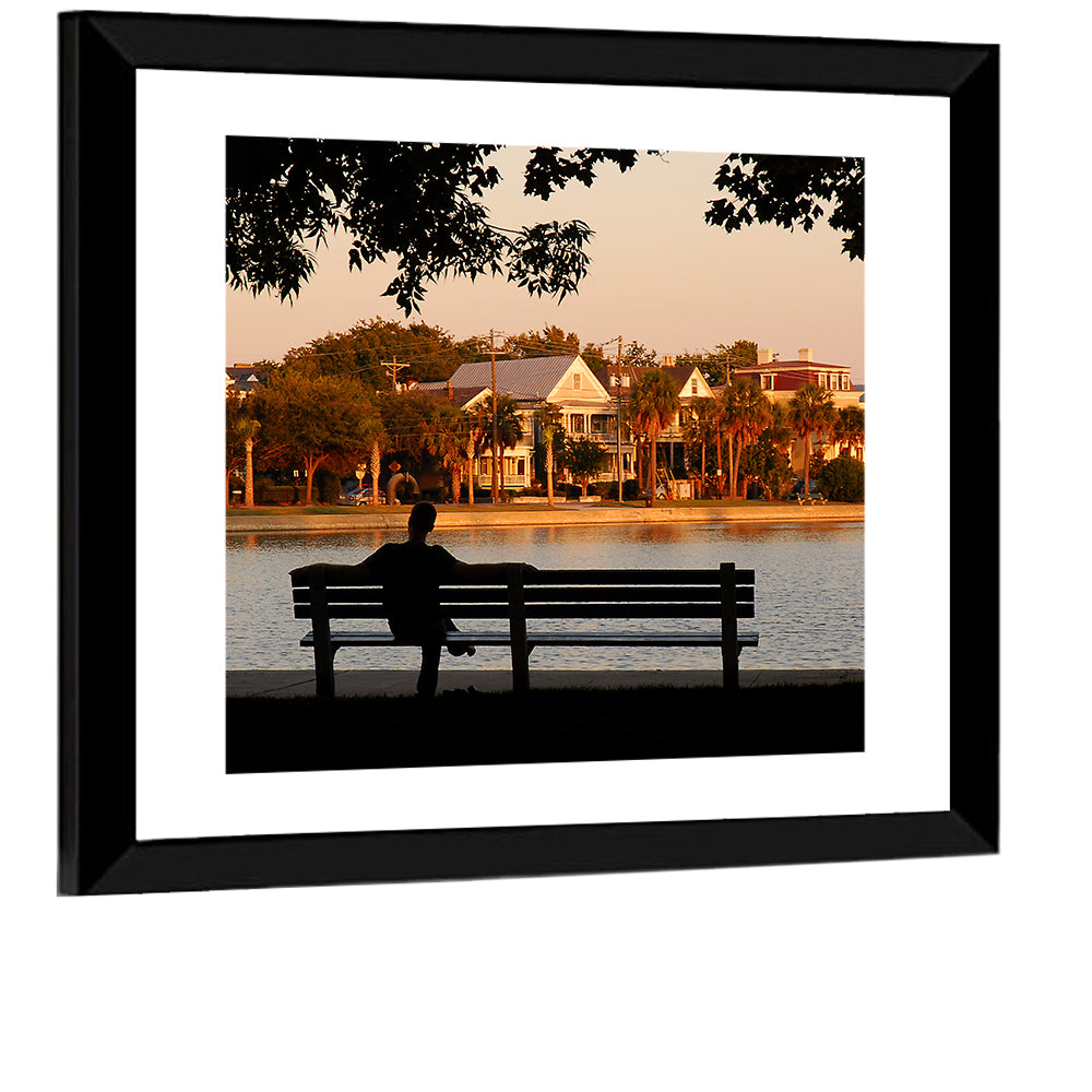 Colonial Lake Wall Art