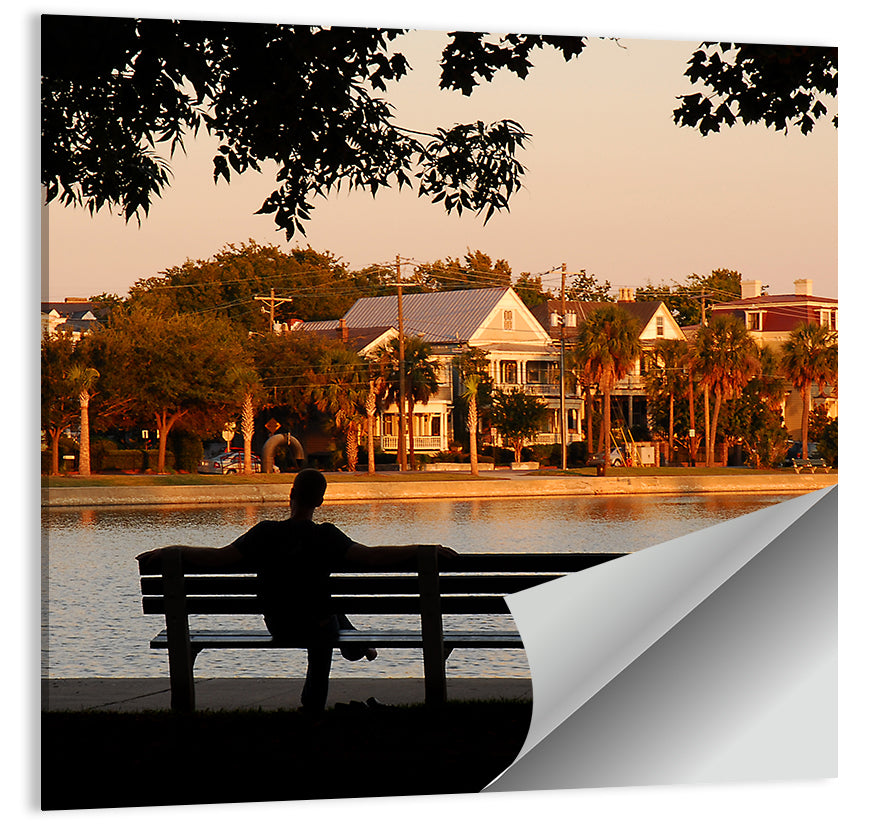 Colonial Lake Wall Art