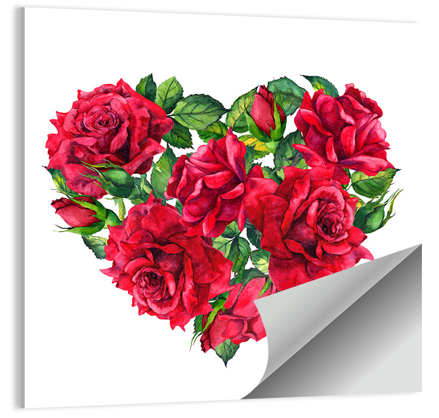 Floral Heart Wall Art