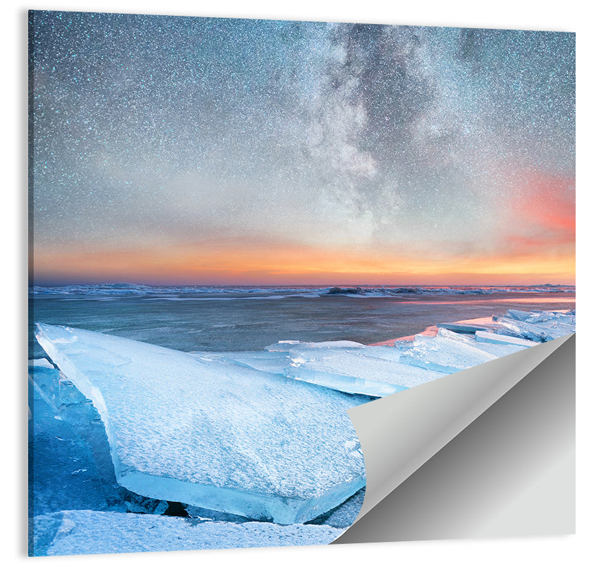 Frozen Beach Wall Art