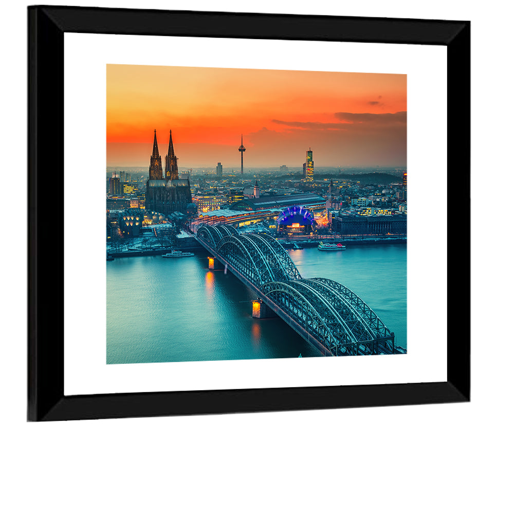 Hohenzollern Bridge Wall Art
