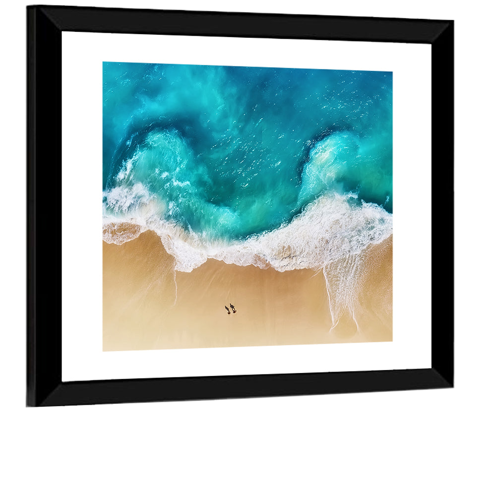 Turquoise Beach Coast Wall Art