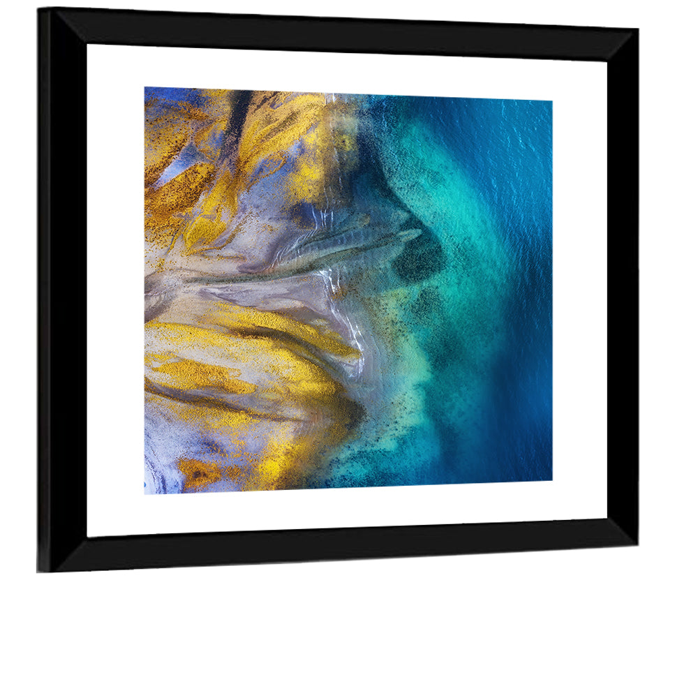 Abstract Beach Wall Art