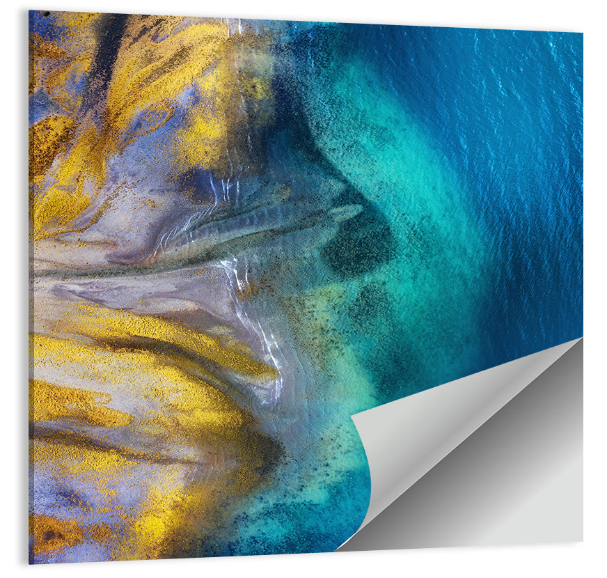 Abstract Beach Wall Art