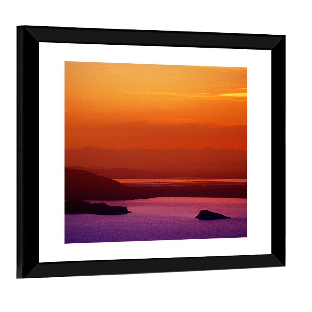 Lake Titicaca Sunset Wall Art