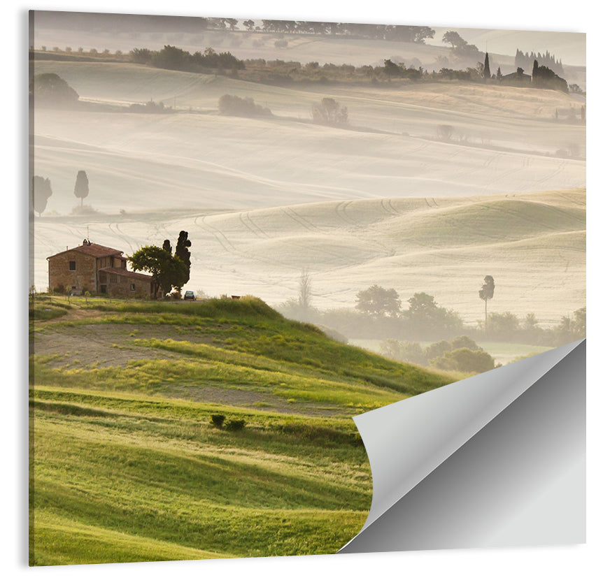 Foggy Tuscany Wall Art