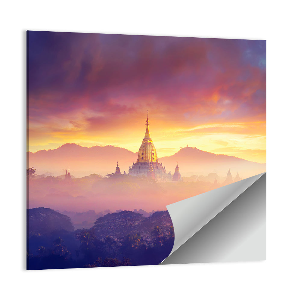 Misty Bagan Stupas Wall Art