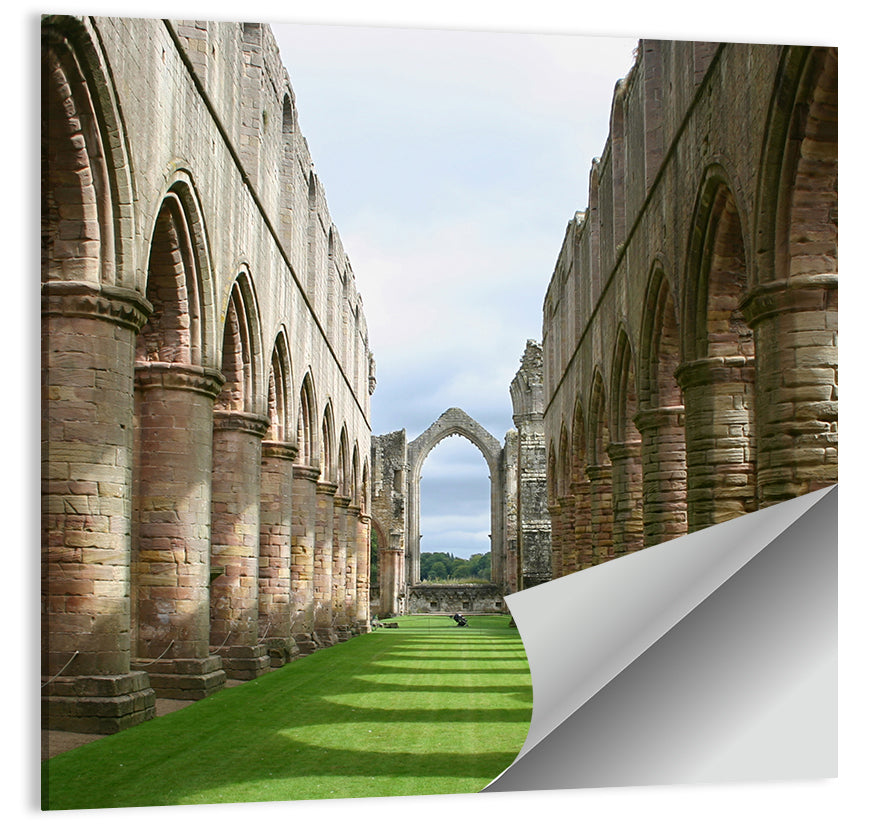 Fountains Abbey Ruins Wall Art