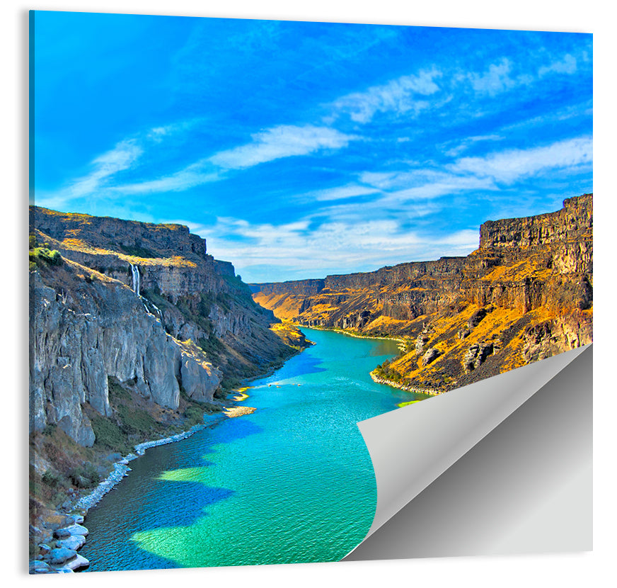 Snake River Canyon at Twin Falls Wall Art