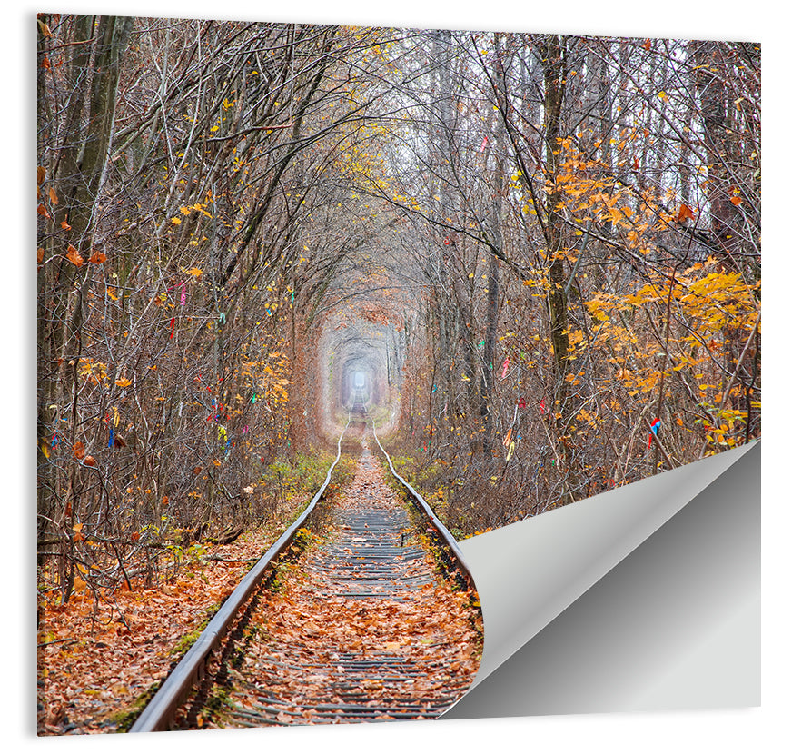 Klevan Love Railway Tunnel Wall Art