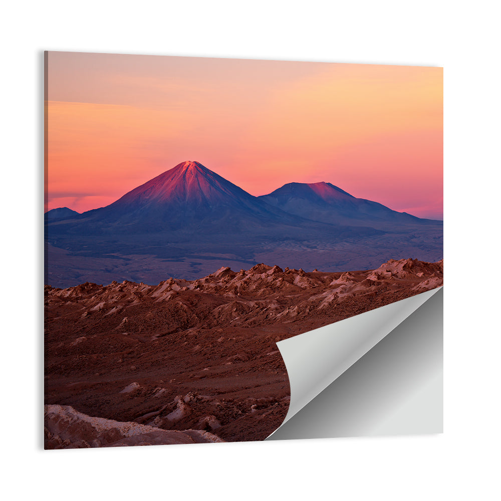 Valle de la Luna Volcanoes Wall Art