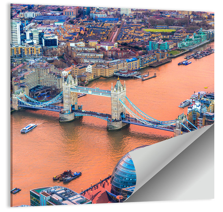 Tower Bridge Thames River Wall Art