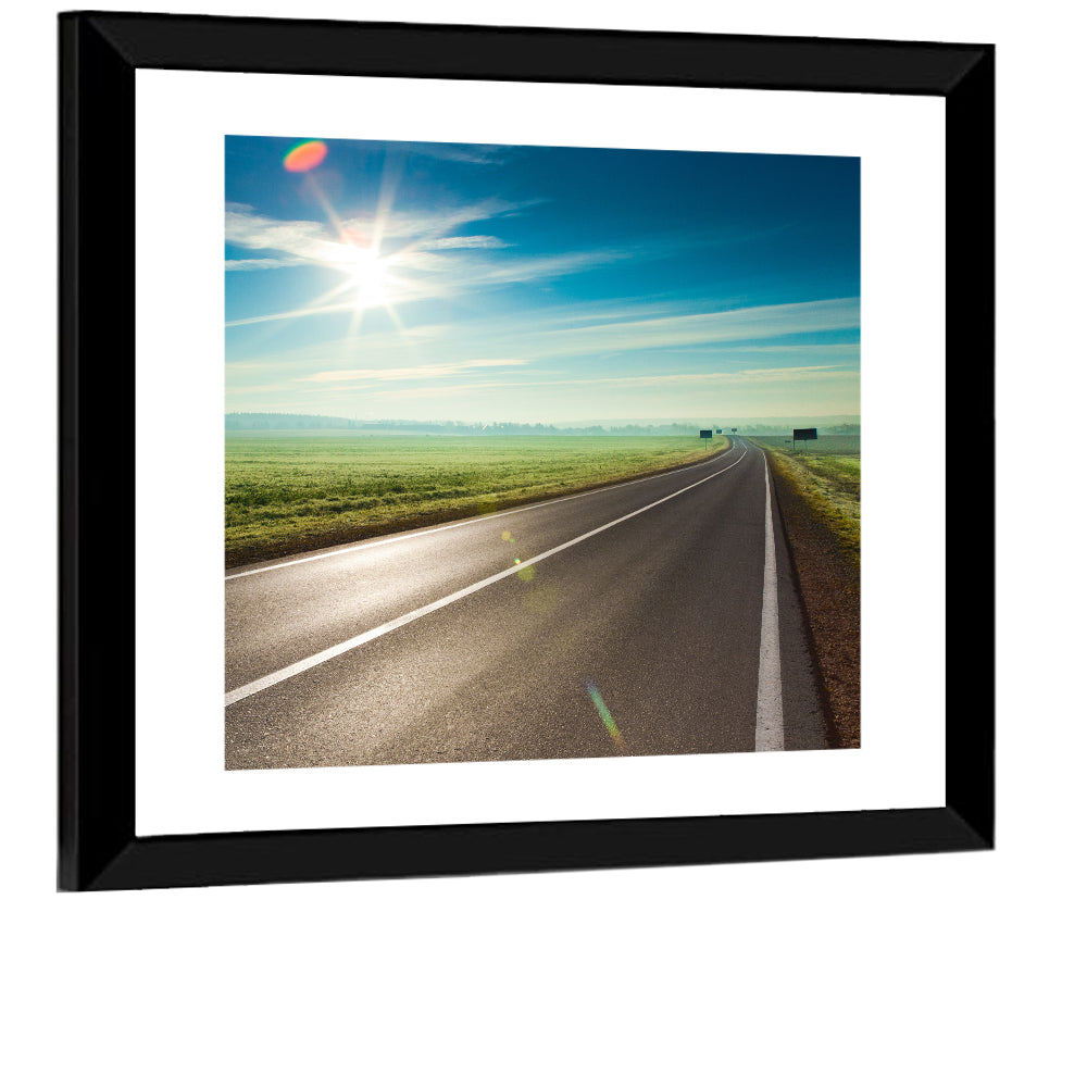 Sunny Road Wall Art