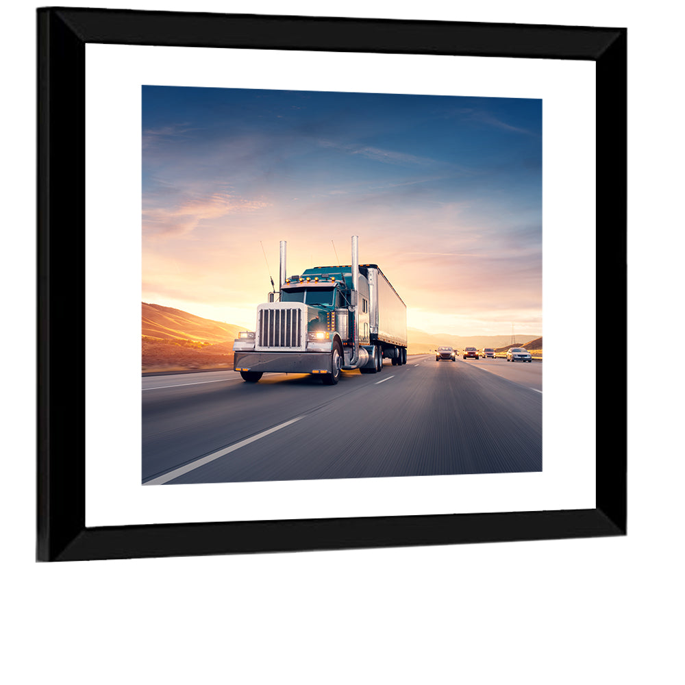 Modern Truck Wall Art
