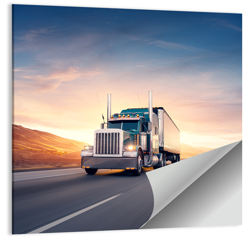 Modern Truck Wall Art