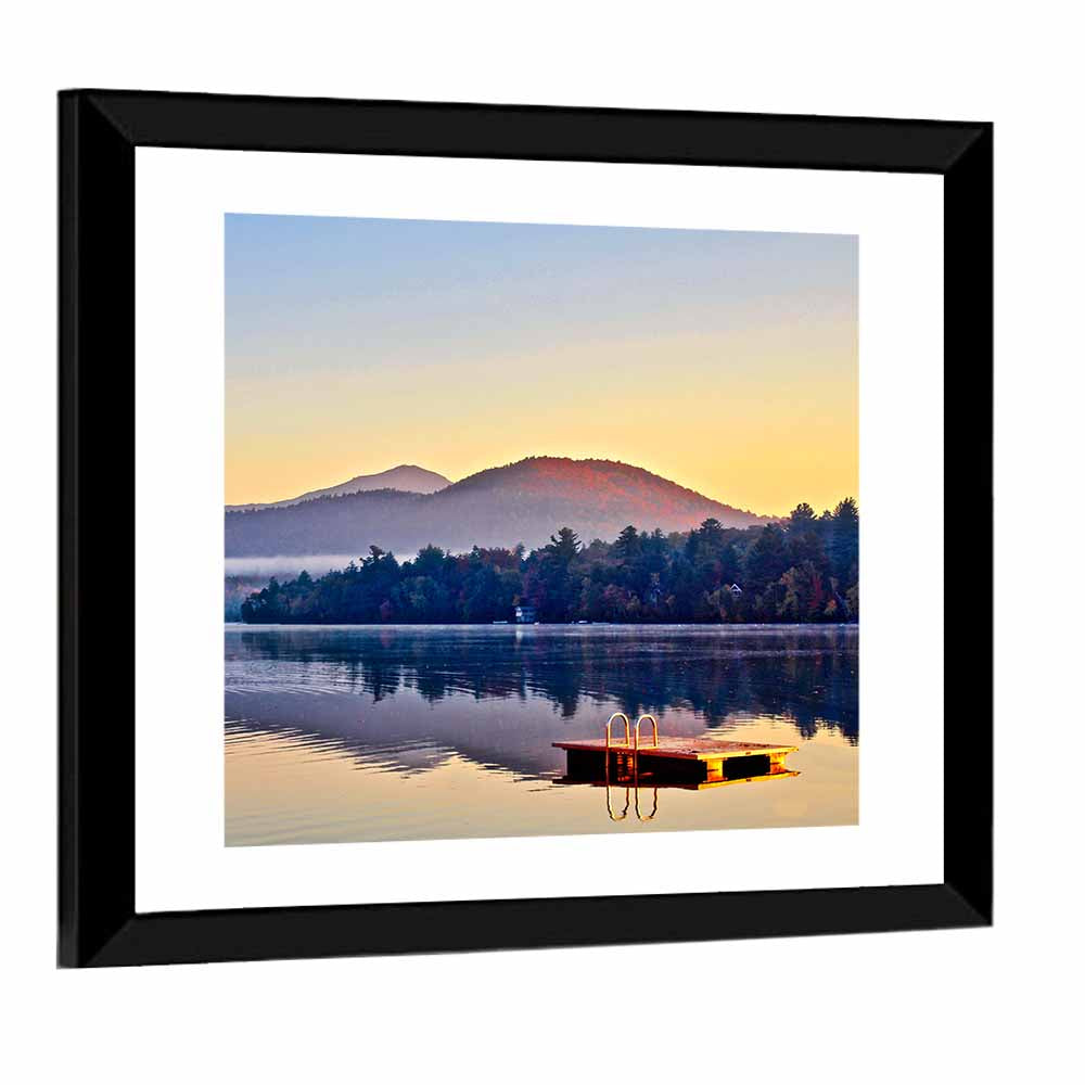 Lake Placid In New York Wall Art