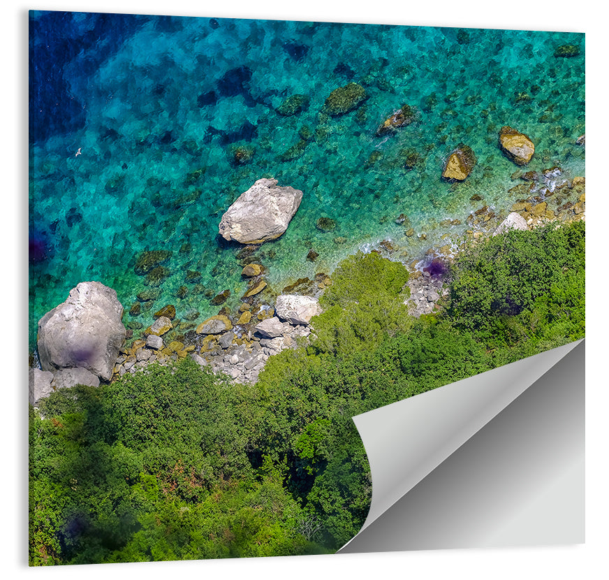 Capri Island Coast Wall Art