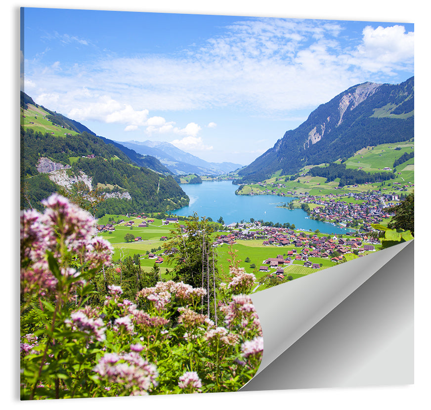 Lungern Village Wall Art