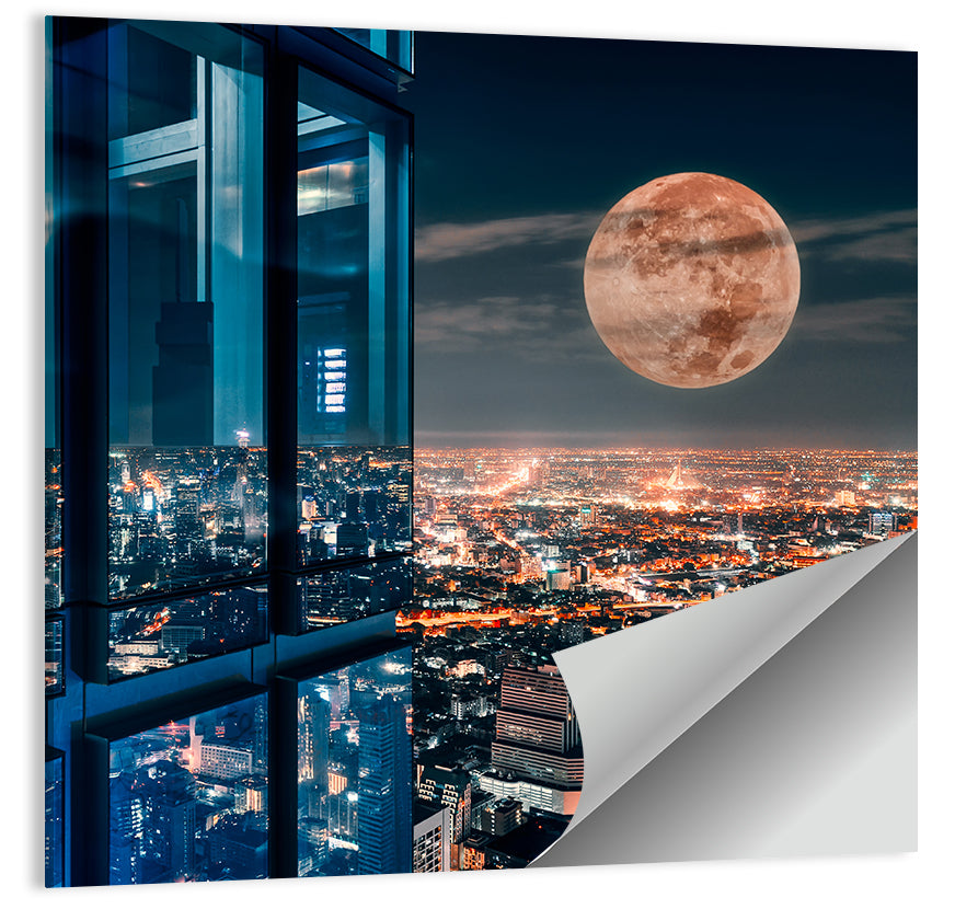 Bangkok Skyscraper Wall Art