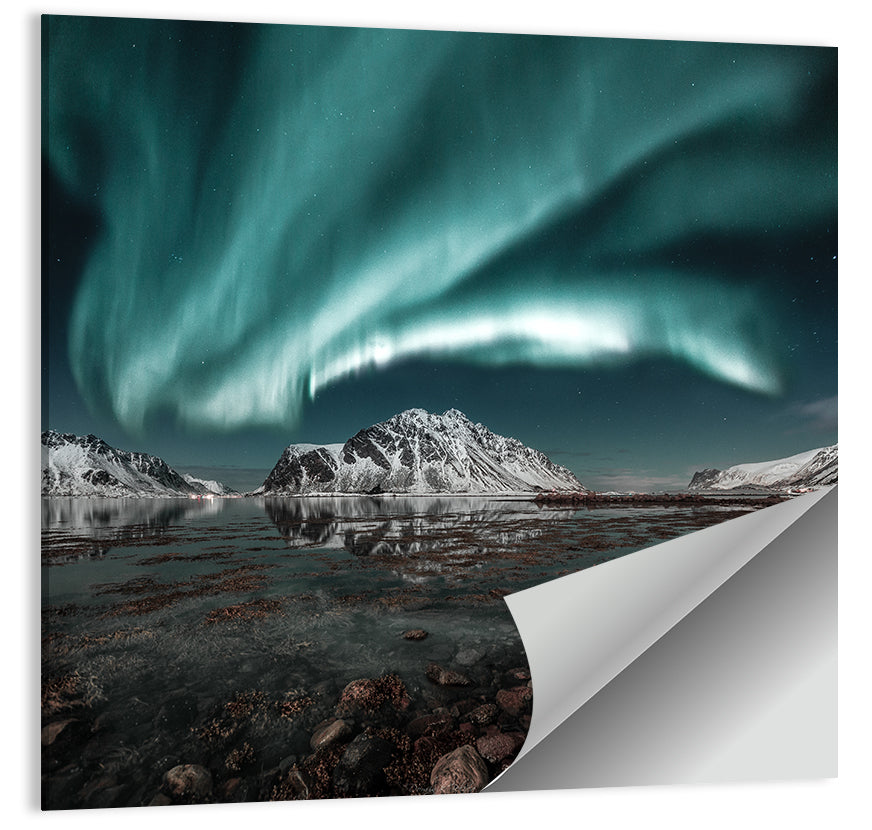 Lofoten Northern Lights Wall Art