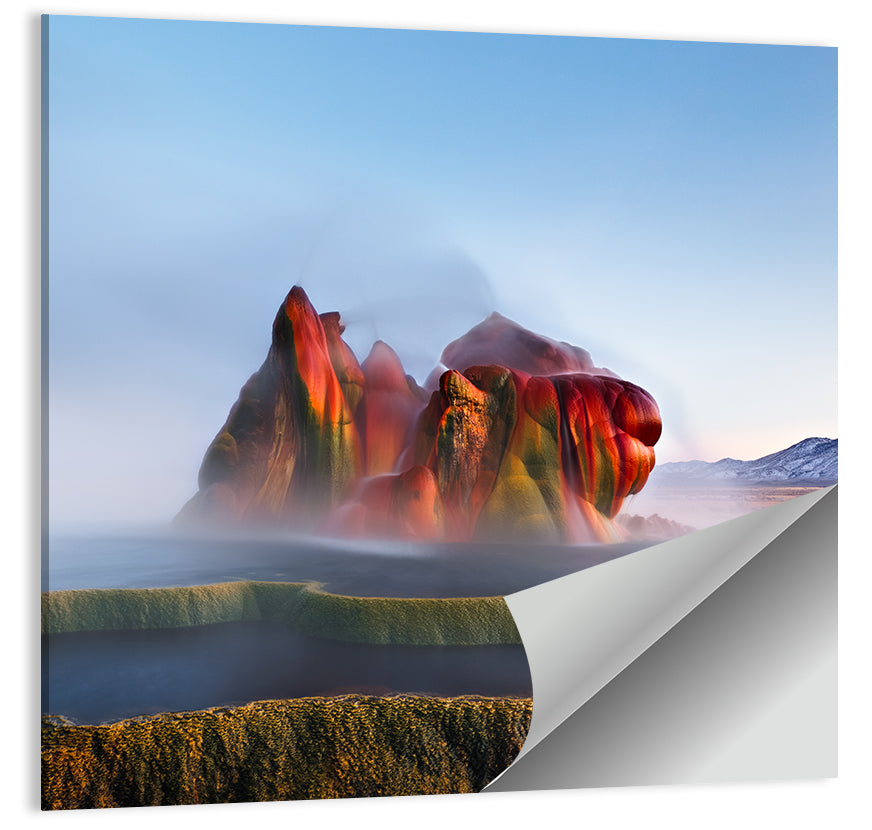 Fly Geyser Nevada Wall Art
