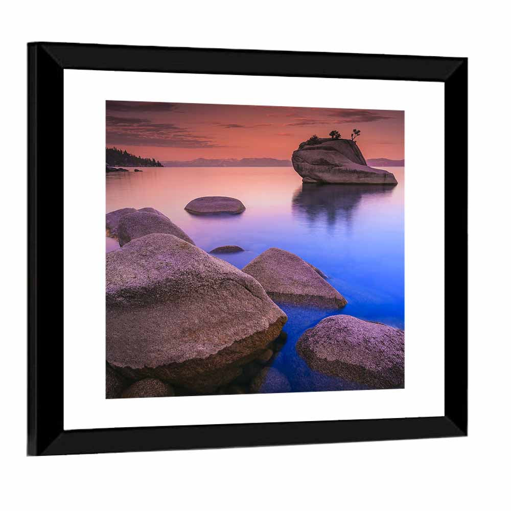 Lake Tahoe Sunset Wall Art