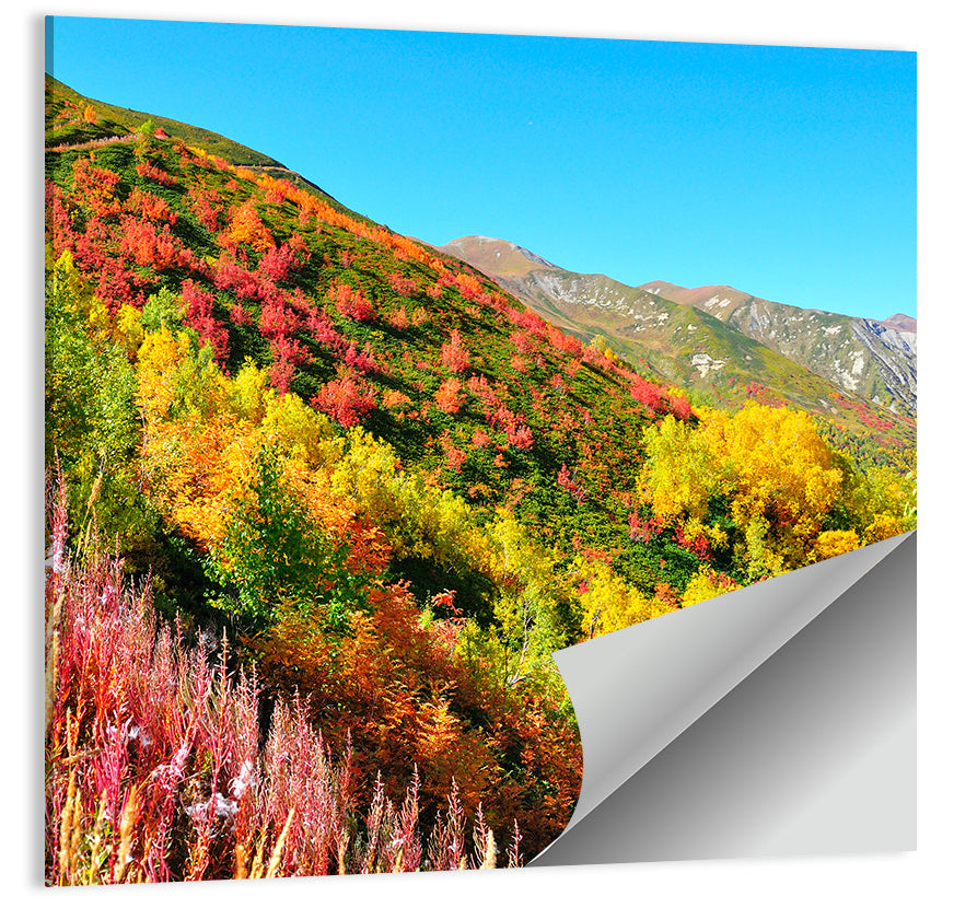 Svaneti Mountains Landscape Wall Art