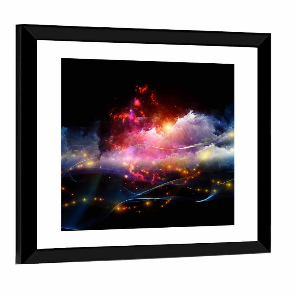 Visual Music Effects Wall Art