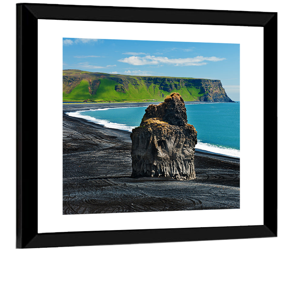 Dyrhólaey Volcanic Beach Wall Art