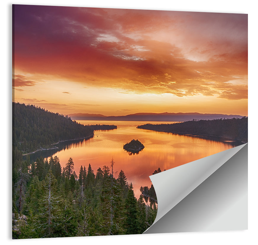 Lake Tahoe Sunrise Wall Art