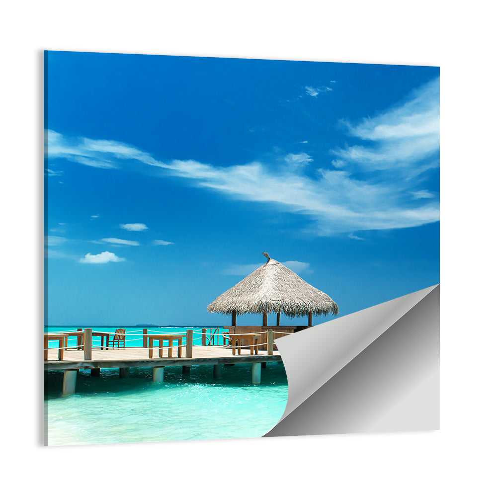 Tropical Beach Bar Wall Art