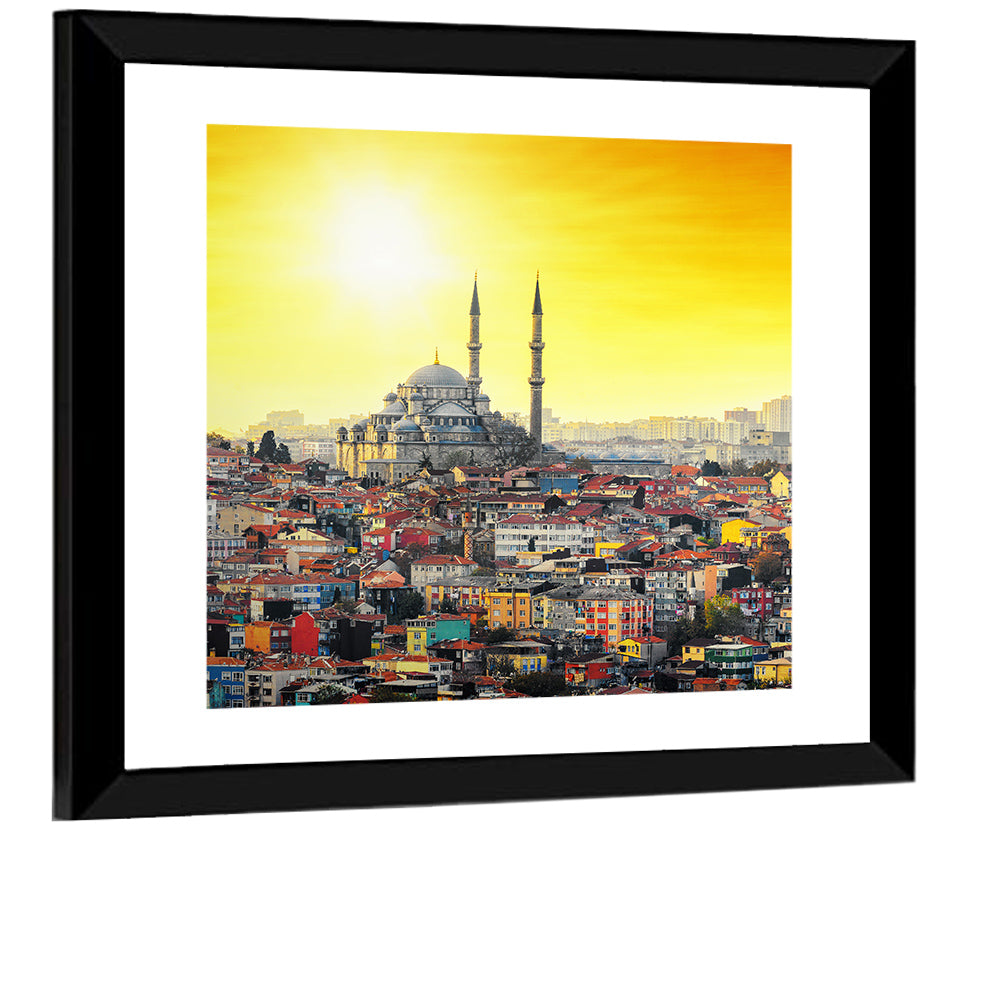 Mosque Suleymaniye Wall Art