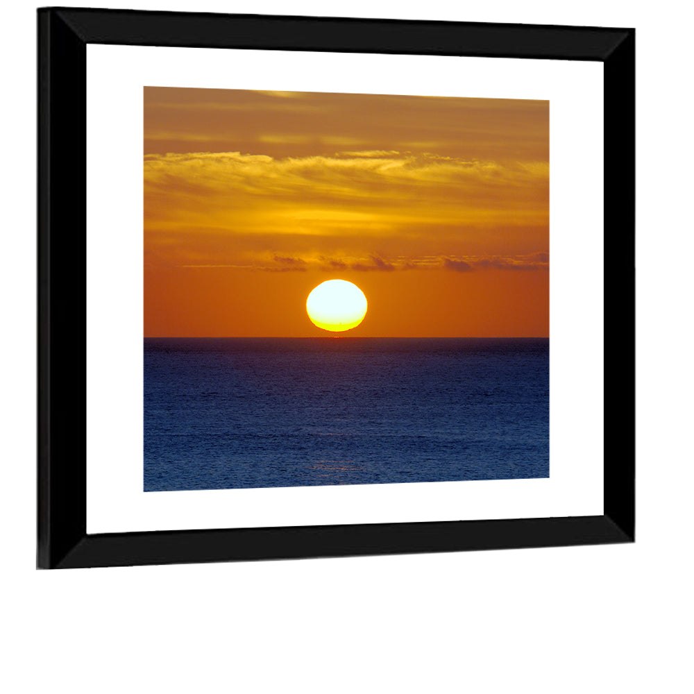 Pacific Ocean Sunrise Wall Art