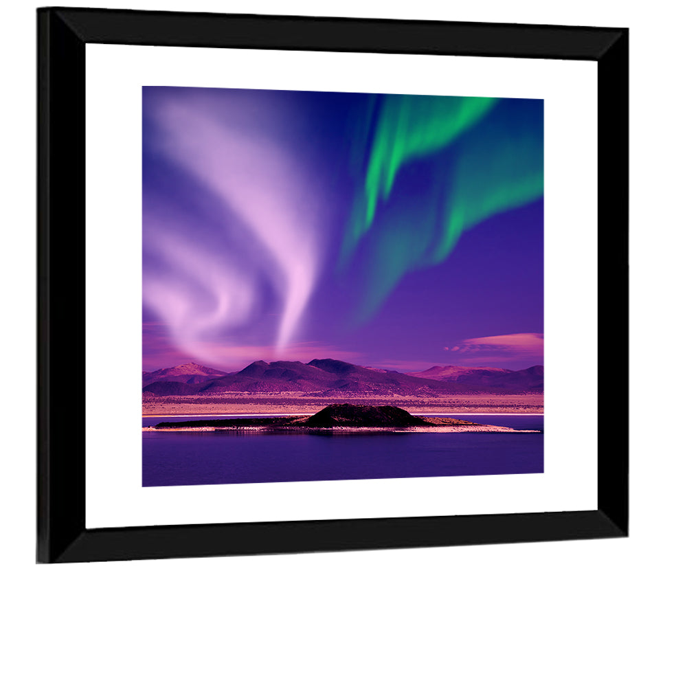 Northern Lights Aurora Borealis Wall Art
