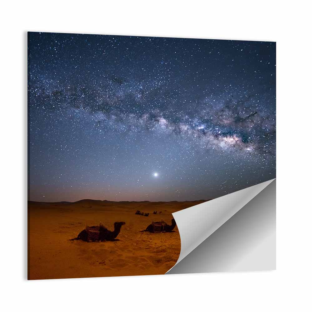 Sahara Desert & Milky Way Wall Art