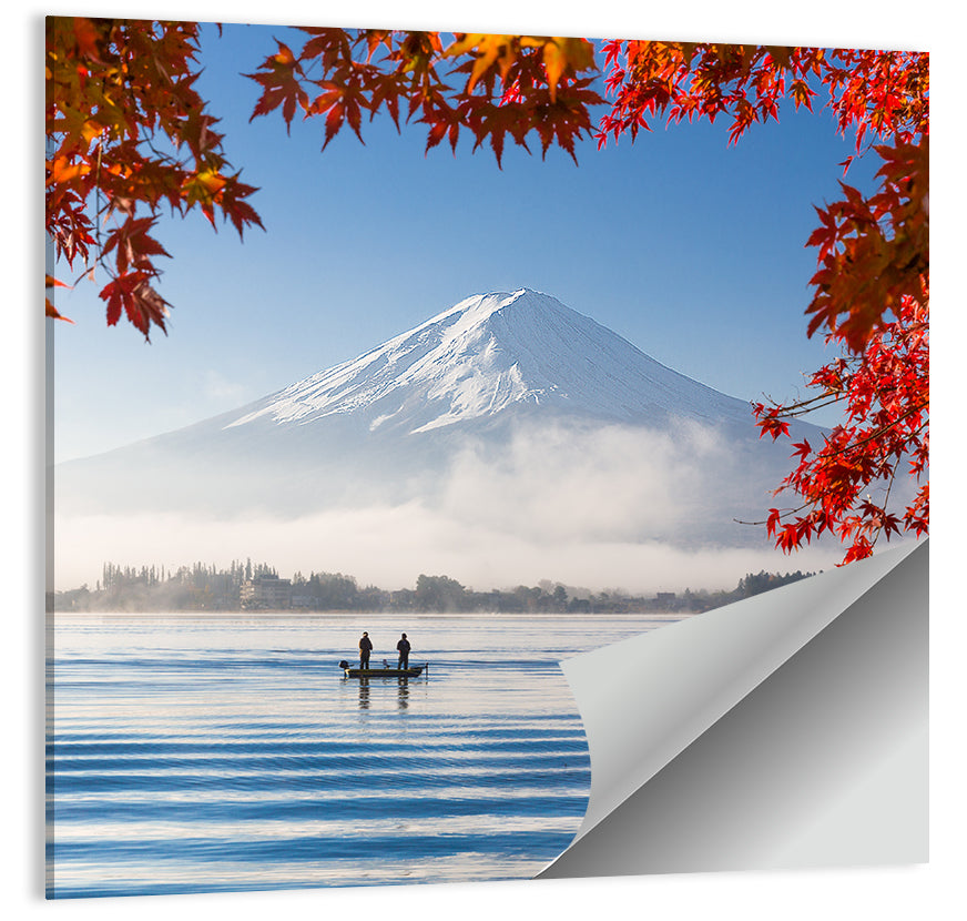 Mount Fuji & Lake Wall Art