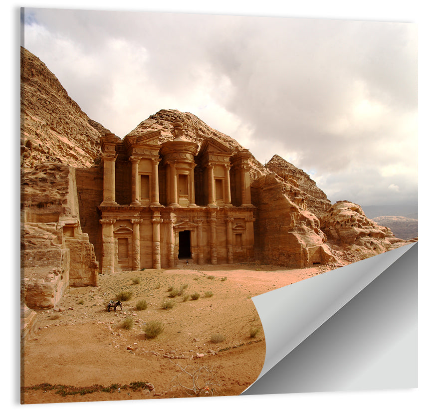 Petra Monastery Wall Art