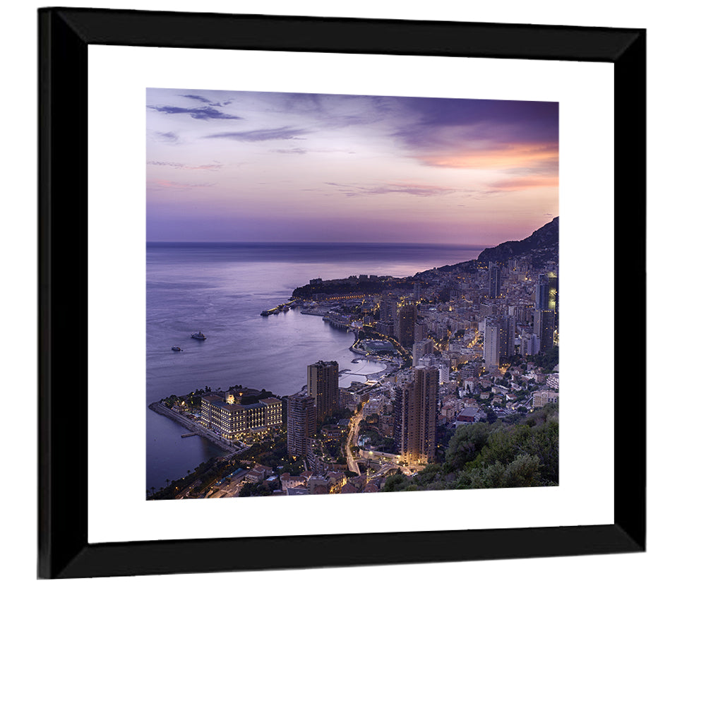 Monte Carlo City Wall Art