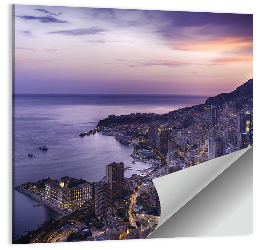 Monte Carlo City Wall Art