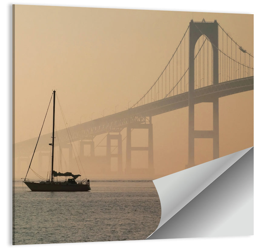 Jamestown Verrazano Bridge Wall Art