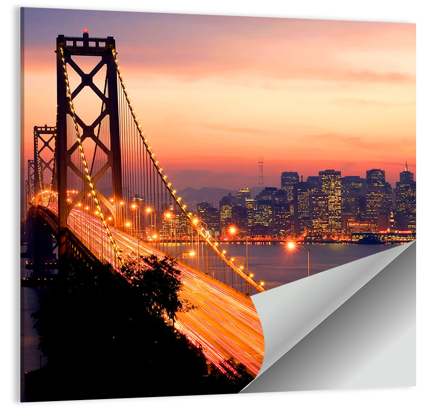 San Francisco Bay Bridge Wall Art