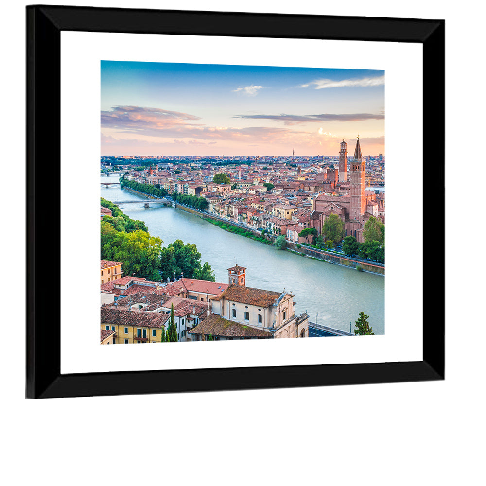 Verona Cityscape Wall Art