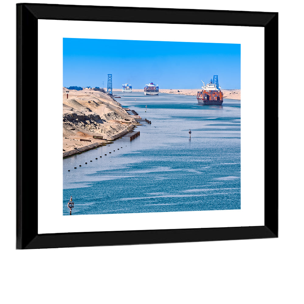 Suez Canal Wall Art