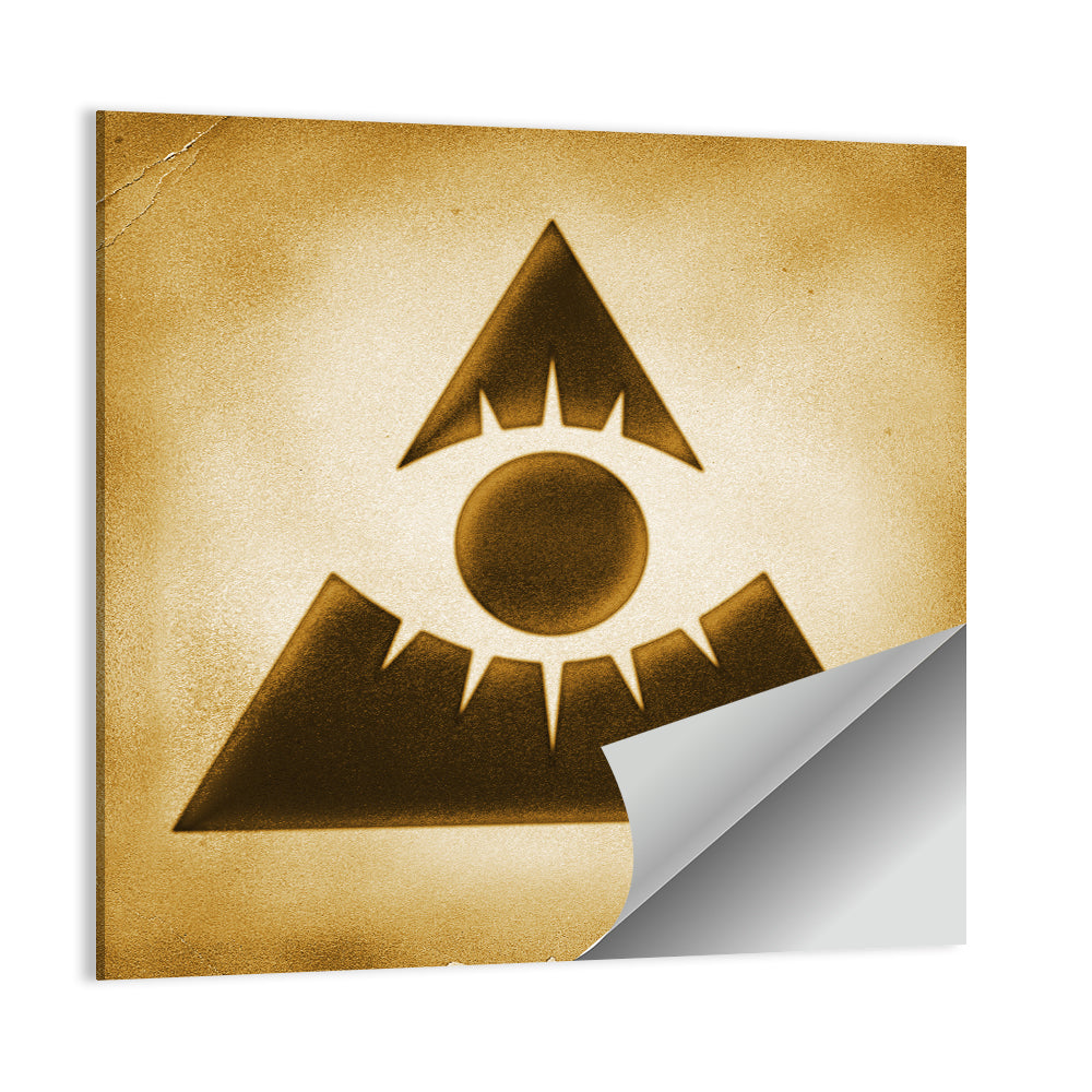 Illuminati Eye Wall Art