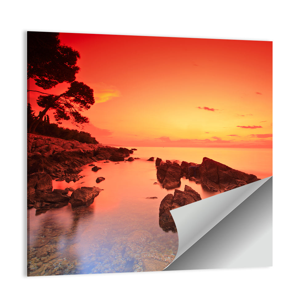 Brac Island Sunset Wall Art