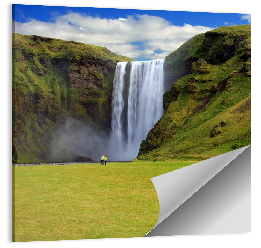 Skogarfoss Waterfall Wall Art