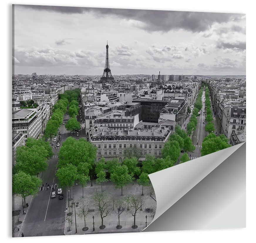 Champs Elysees Paris Wall Art